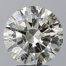 Load image into Gallery viewer, 230000141300- 4.01 ct round HRD certified Loose diamond, K color | SI2 clarity | EX cut
