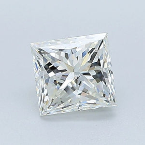 2364887451- 0.80 ct princess GIA certified Loose diamond, J color | SI2 clarity