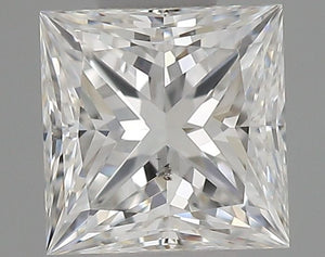 2437108327- 0.40 ct princess GIA certified Loose diamond, F color | SI1 clarity
