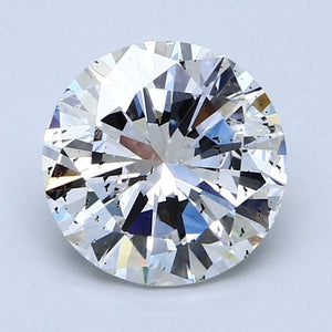 2487290036- 2.87 ct round GIA certified Loose diamond, D color | I1 clarity | VG cut