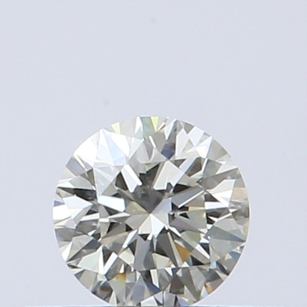 3395963810- 0.26 ct round GIA certified Loose diamond, H color | VVS2 clarity | EX cut