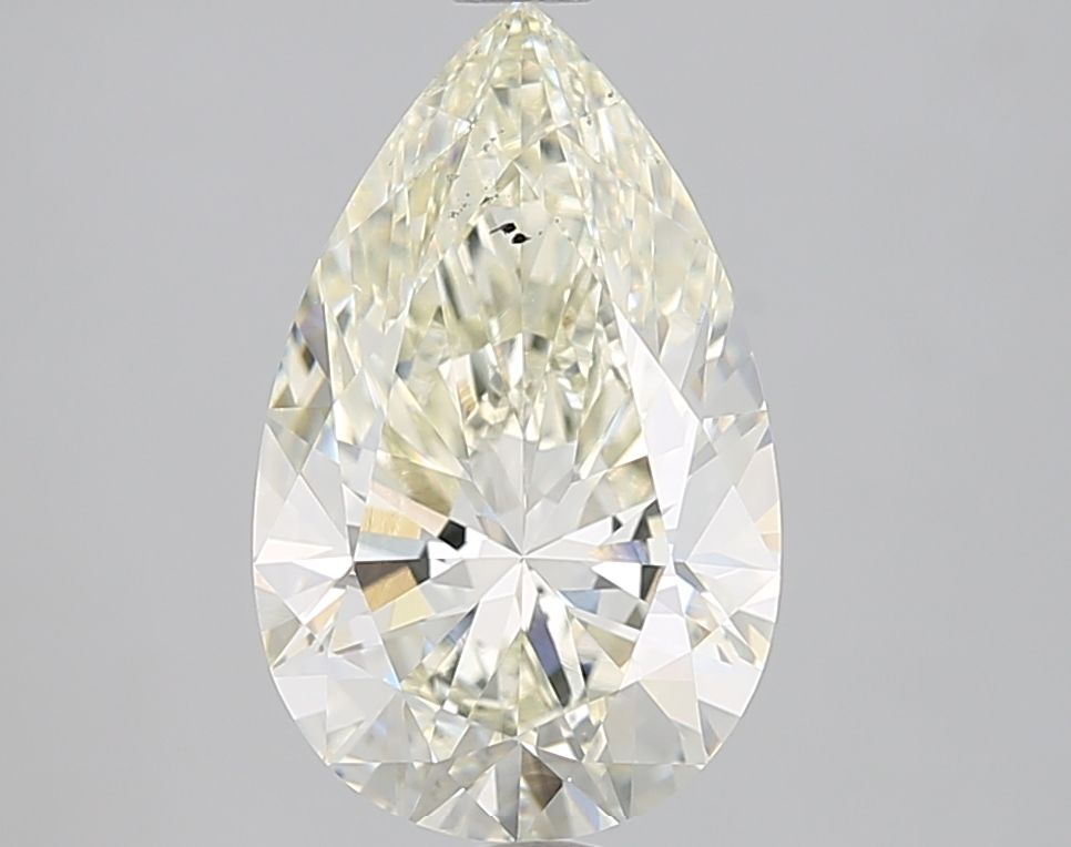 3485420878- 3.02 ct pear GIA certified Loose diamond, K color | SI1 clarity