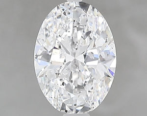 490197087- 1.02 ct oval IGI certified Loose diamond, D color | SI2 clarity | VG cut