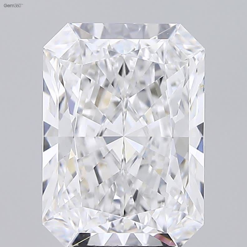 5222985603- 5.00 ct radiant GIA certified Loose diamond, E color | VVS2 clarity