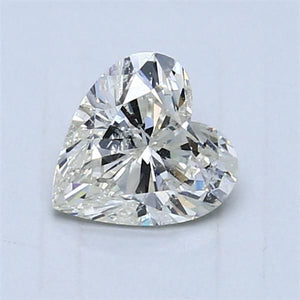 5373954767- 1.00 ct heart GIA certified Loose diamond, K color | I1 clarity