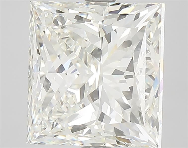 569314713- 5.02 ct princess IGI certified Loose diamond, I color | VS1 clarity | VG cut