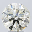 Load image into Gallery viewer, 581305922- 4.50 ct round IGI certified Loose diamond, L color | SI2 clarity | EX cut
