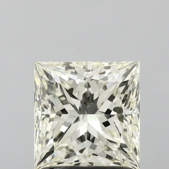 588363003- 1.51 ct princess IGI certified Loose diamond, L color | SI1 clarity | EX cut