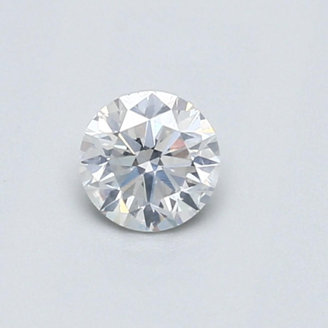 6245334507- 0.41 ct round GIA certified Loose diamond, E color | I1 clarity | GD cut