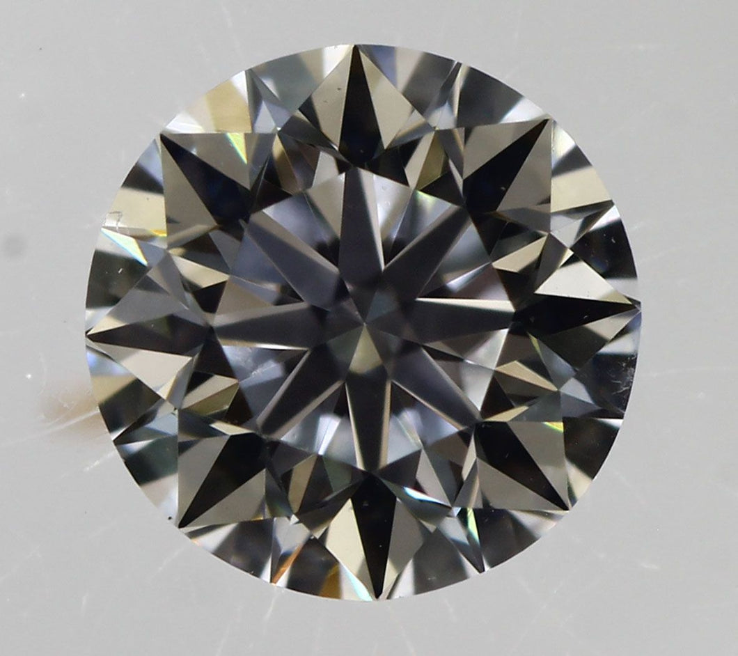 6431371177- 0.21 ct round GIA certified Loose diamond, D color | VVS2 clarity | EX cut