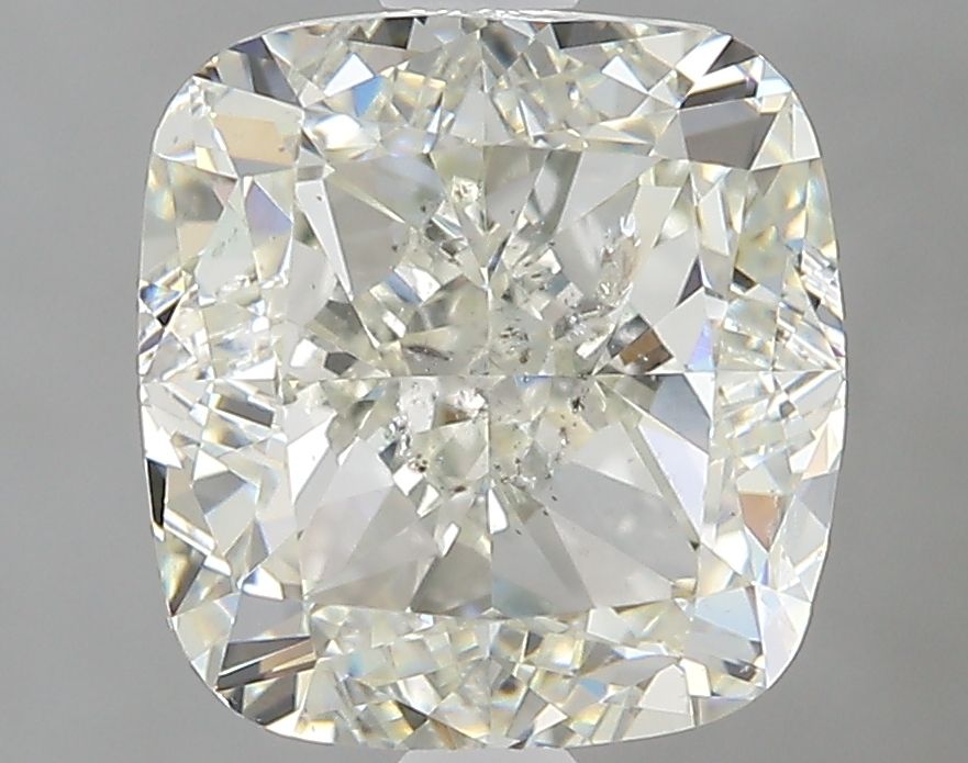 6432579703- 3.00 ct cushion brilliant GIA certified Loose diamond, L color | SI2 clarity