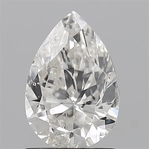 6435453902- 1.04 ct pear GIA certified Loose diamond, H color | I2 clarity