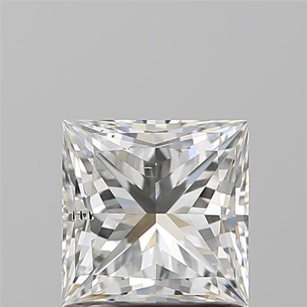 7443897287- 1.09 ct princess GIA certified Loose diamond, H color | SI1 clarity