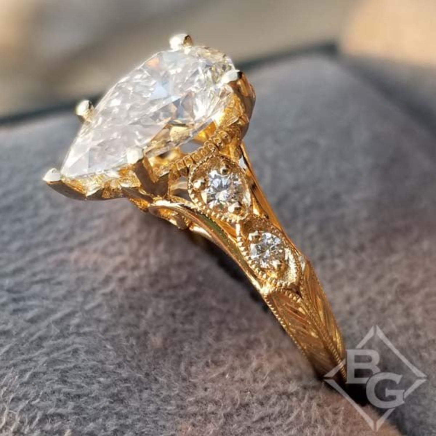 Oval Diamond Engagement Ring set in 18kt Rose Gold | eBay