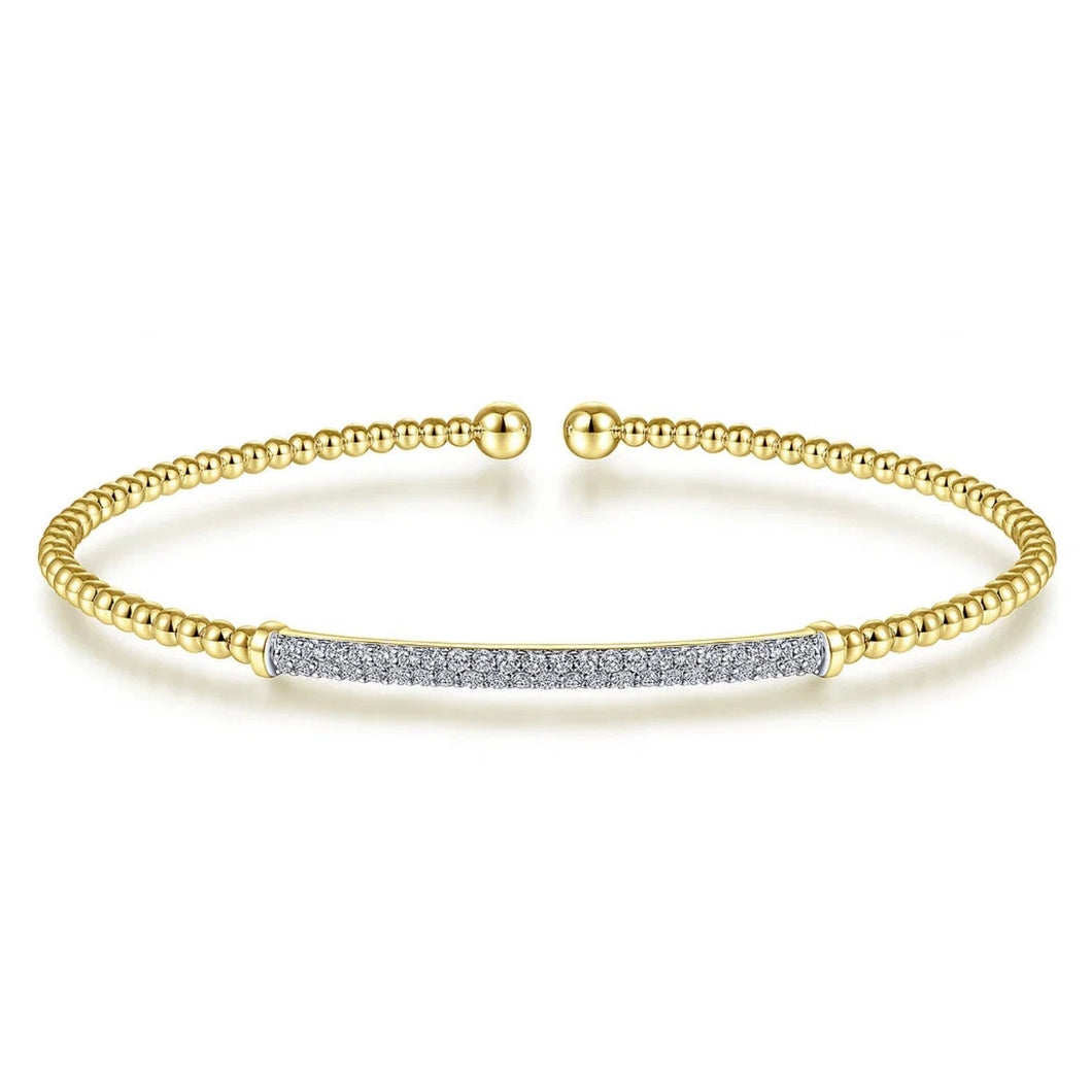 Gabriel & Co. Bujukan Pave Diamond Bar Bracelet