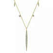 Load image into Gallery viewer, Gabriel &amp; Co. Diamond Pave &quot;Slice&quot; Necklace
