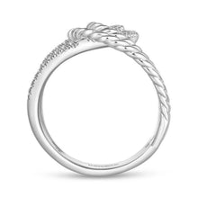 Load image into Gallery viewer, Gabriel &amp; Co. Interlocking Loop Diamond Ring
