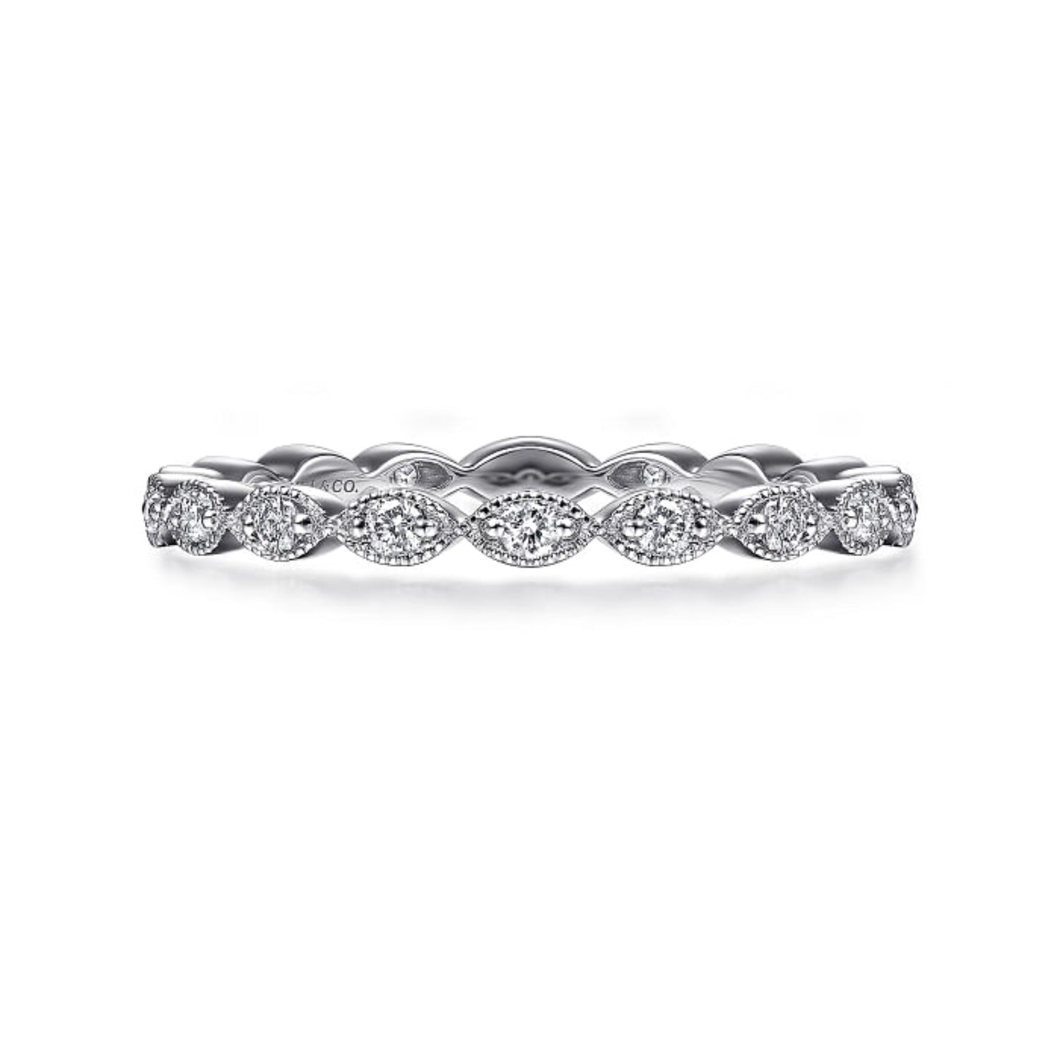 Stackable Diamond Wedding Bands & Rings - Ben Garelick