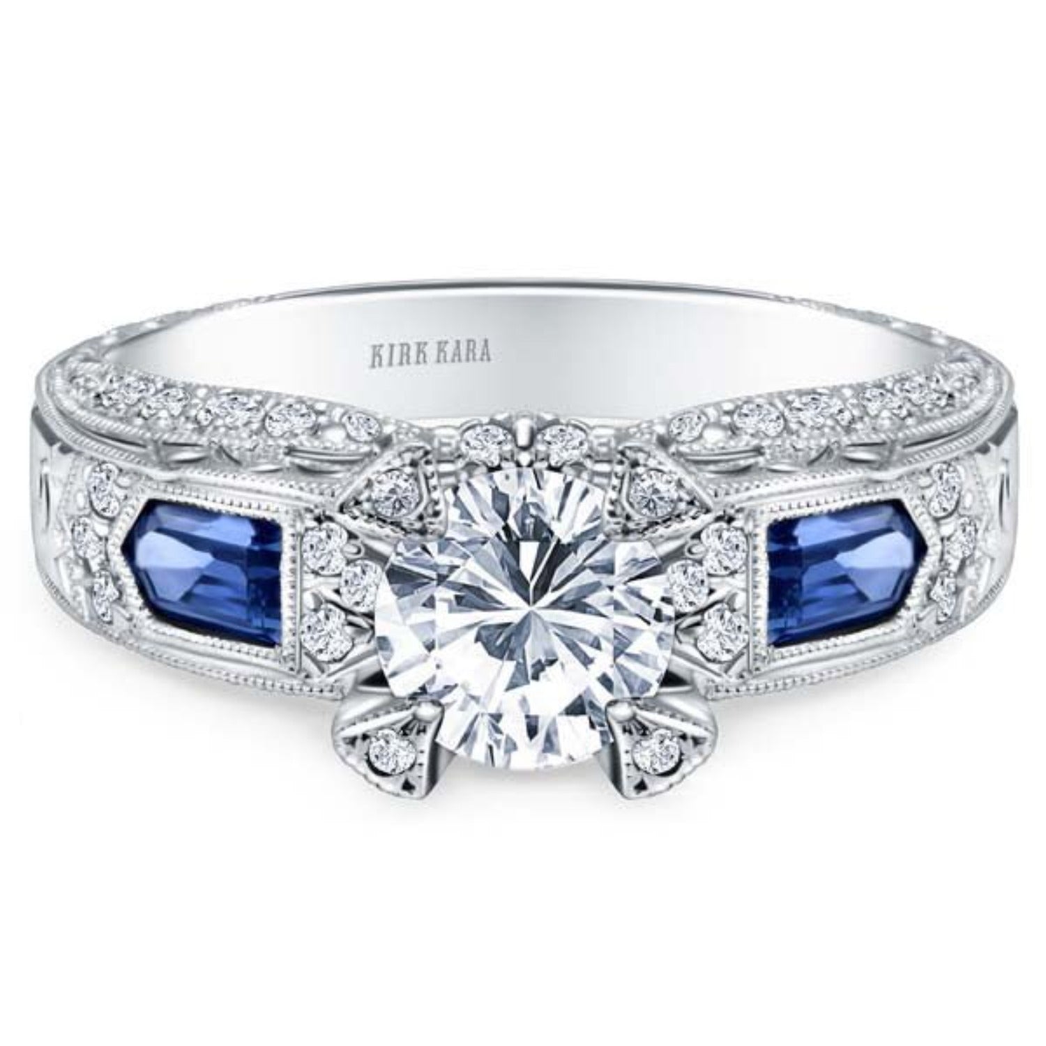 Blue Sapphire Engagement Rings - Ben Garelick