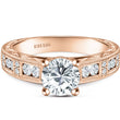 Load image into Gallery viewer, Kirk Kara &quot;Charlotte&quot; Vintage Style Channel Set Diamond Engagement Ring
