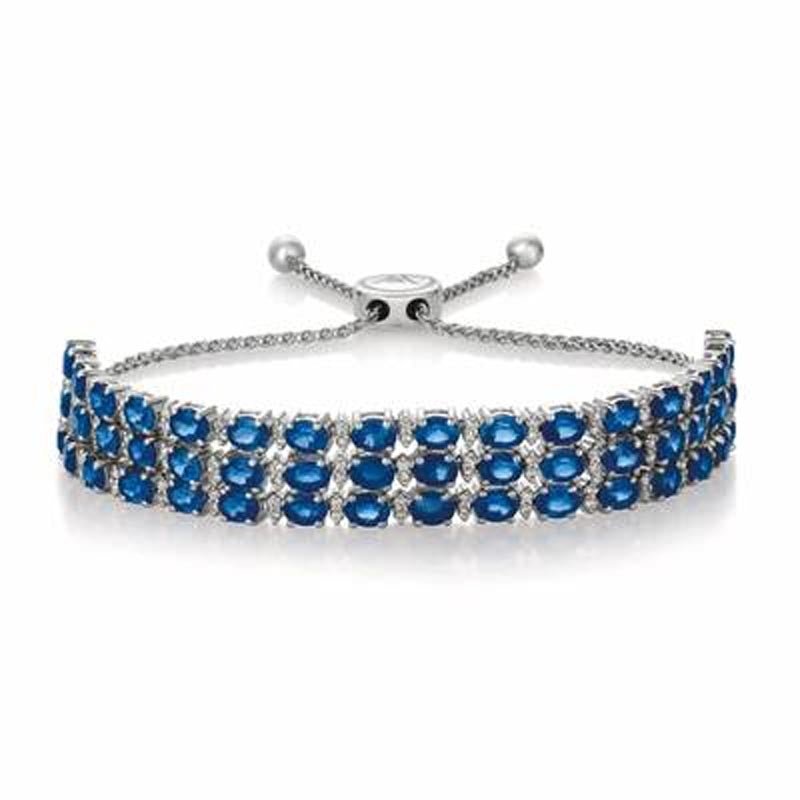 Blue sapphire sale bolo bracelet