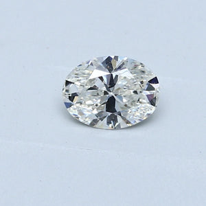 LG436044364- 0.55 ct oval IGI certified Loose diamond, G color | VS1 clarity