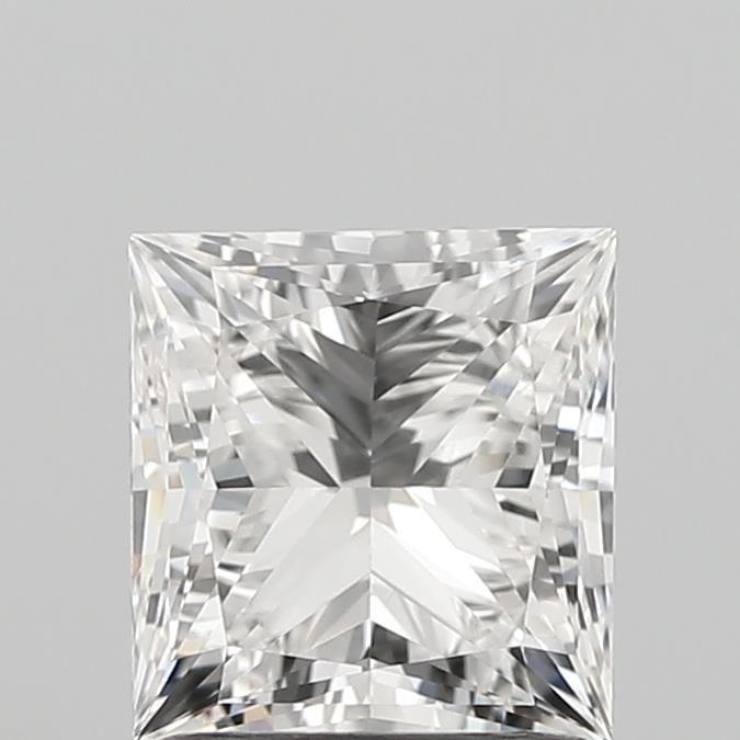 LG523207430- 1.55 ct princess IGI certified Loose diamond, F color | VVS2 clarity