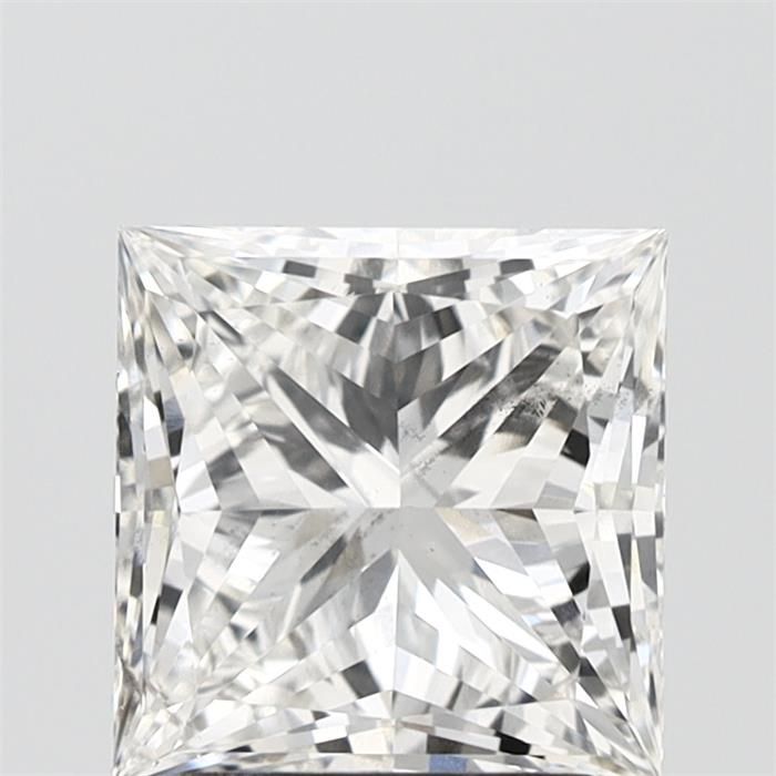 LG561259403- 2.60 ct princess IGI certified Loose diamond, H color | SI1 clarity