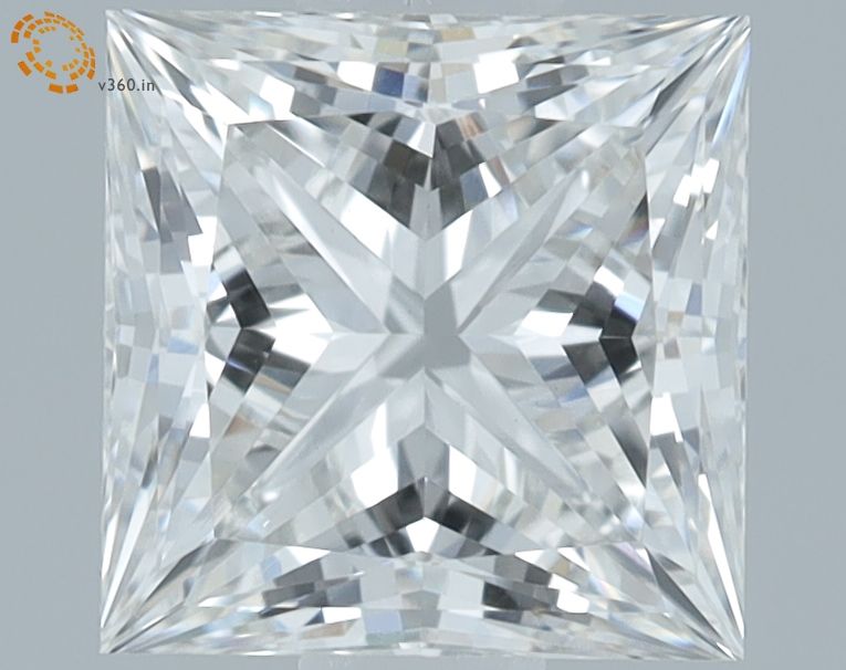 LG597356350- 1.06 ct princess IGI certified Loose diamond, G color | VS1 clarity