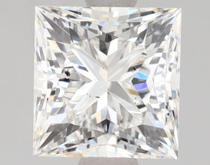 LG611356303- 1.50 ct princess IGI certified Loose diamond, F color | SI1 clarity