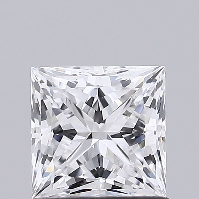 LG613390881- 1.01 ct princess IGI certified Loose diamond, D color | IF clarity