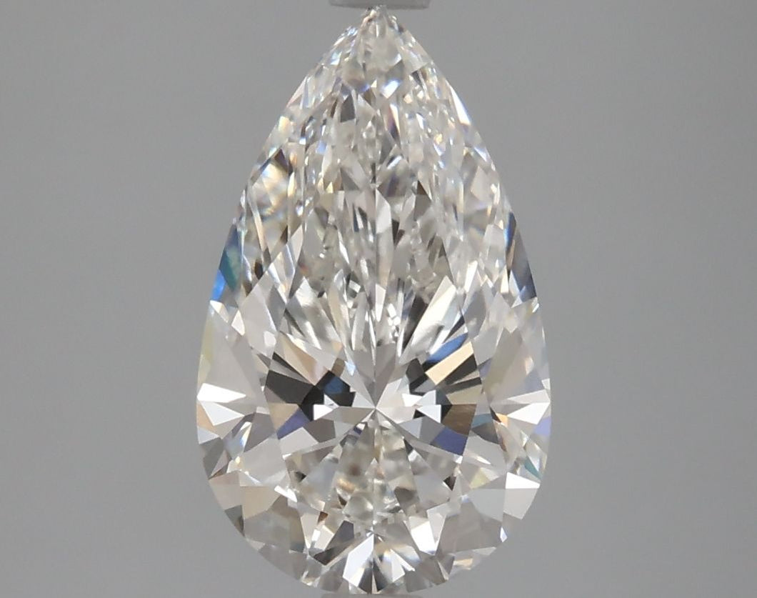 LG618470214- 2.51 ct pear IGI certified Loose diamond, F color | VVS2 clarity