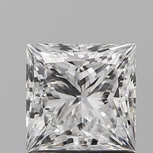 Load image into Gallery viewer, LG621480403- 1.10 ct princess IGI certified Loose diamond, E color | VS1 clarity
