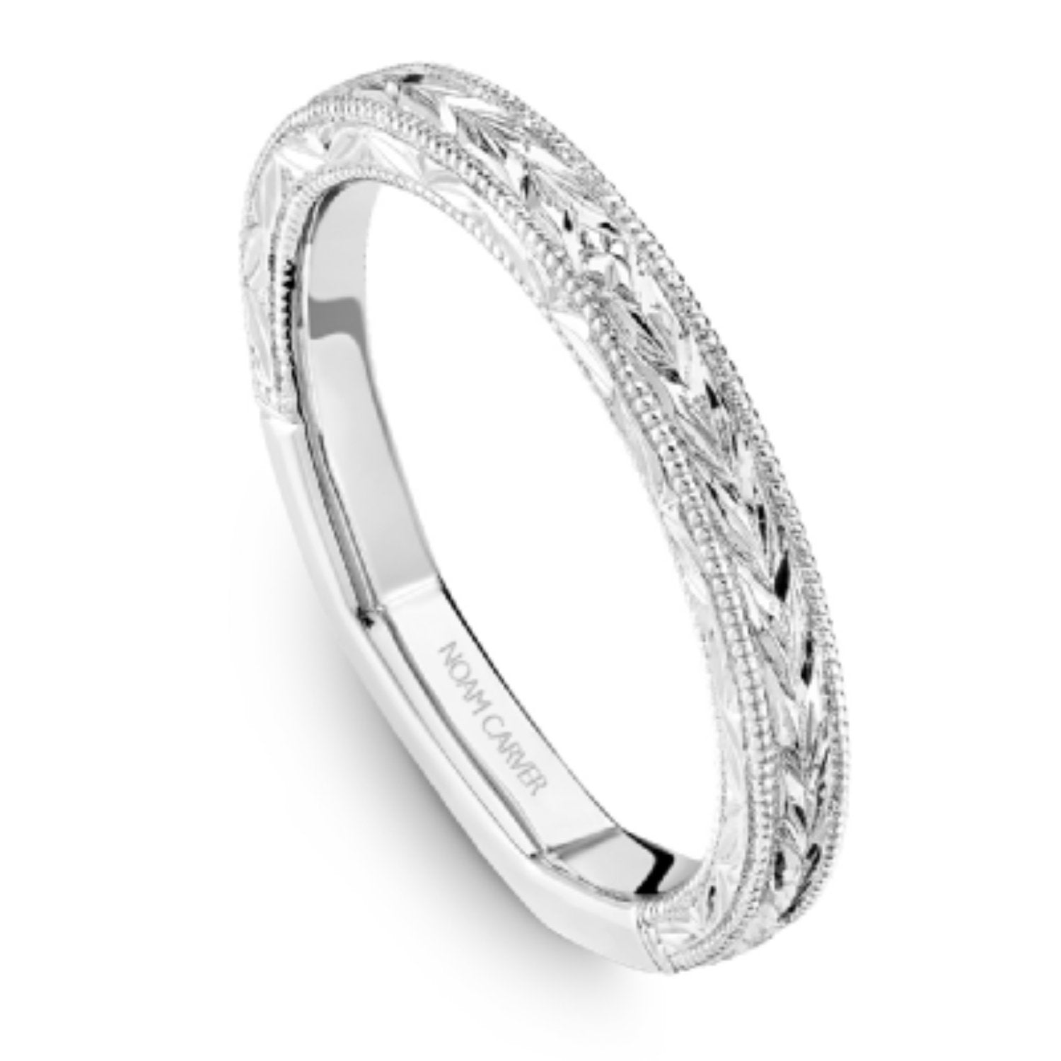 Euro shank diamond sales wedding band