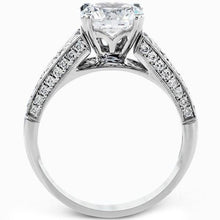 Load image into Gallery viewer, Simon G. Classic Side Stone Diamond Engagement Ring
