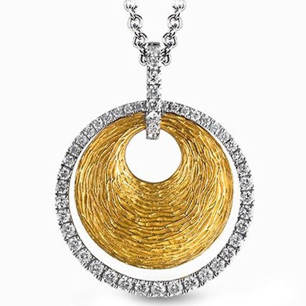 Simon G. 18K White Gold Graduating Pear shaped Diamond Necklace – Ben  Garelick