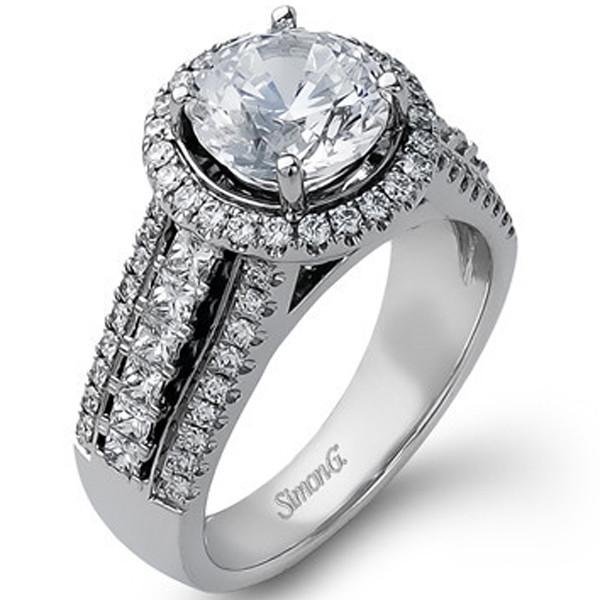 Women's Halo Setting Engagement Rings - Ben Garelick